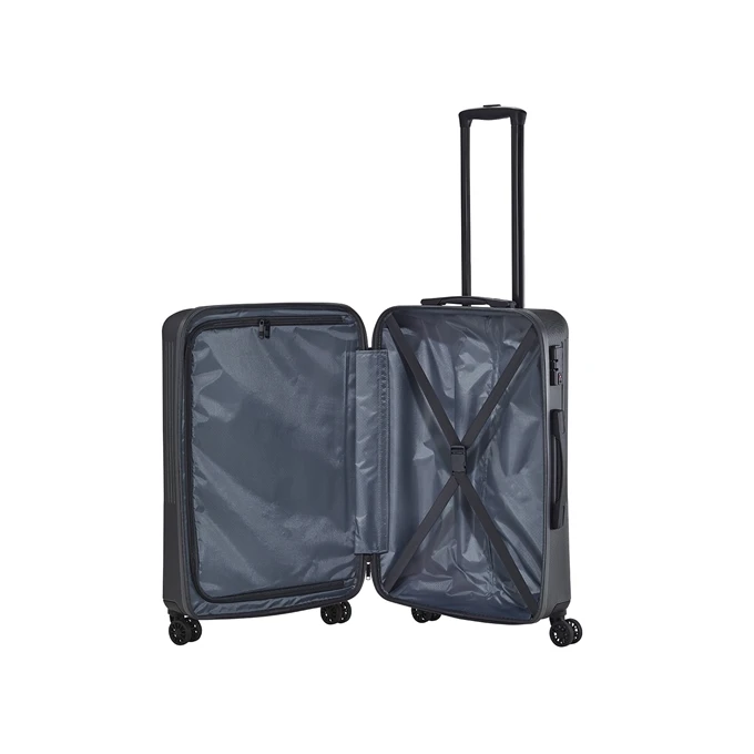 Travelite Bali 4 Wiel Trolley M anthracite Travelite Bali 4 Wiel Trolley M Anthracite -Travelite Reistassen image 444
