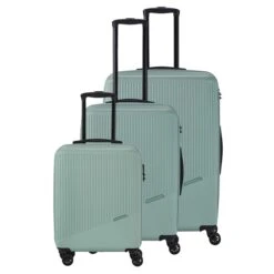 Travelite Bali 4 Wiel Trolley S Mint 11 Travelite Bali 4 Wiel Trolley S Mint -Travelite Reistassen image 461