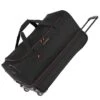 Travelite Basics Wheeled Duffle 70 Expandable Black