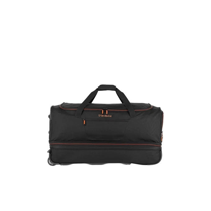 Travelite Basics Wheeled Duffle 70 Expandable black Travelite Basics Wheeled Duffle 70 Expandable Black -Travelite Reistassen image 633
