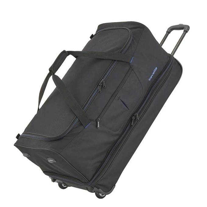 Travelite Basics Wheeled Duffle 70 Expandable black Travelite Basics Wheeled Duffle 70 Expandable Black -Travelite Reistassen image 637