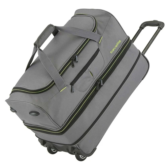 Travelite Basics Wheeled Duffle 70 Expandable black Travelite Basics Wheeled Duffle 70 Expandable Black -Travelite Reistassen image 641