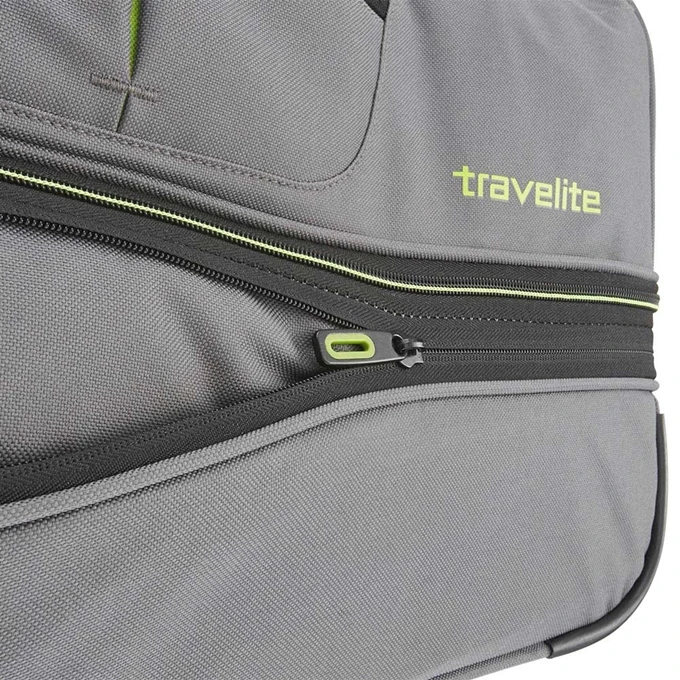 Travelite Basics Wheeled Duffle 70 Expandable black Travelite Basics Wheeled Duffle 70 Expandable Black -Travelite Reistassen image 642