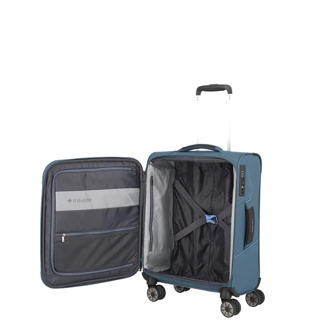 Travelite Skaii 4 Wheel Trolley S blue Travelite Skaii 4 Wheel Trolley S Blue -Travelite Reistassen image 694