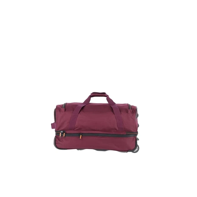 Travelite Basics Wheeled Duffle 55 Expandable dark red Travelite Basics Wheeled Duffle 55 Expandable Dark Red -Travelite Reistassen image 724