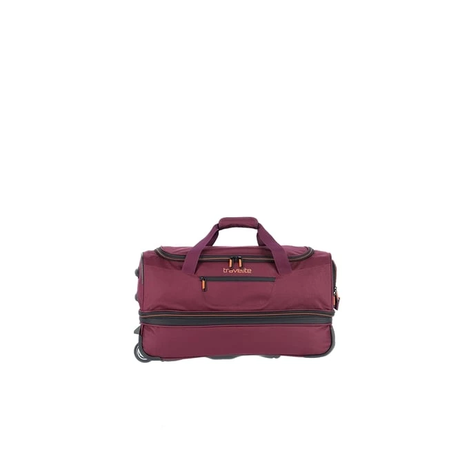 Travelite Basics Wheeled Duffle 55 Expandable dark red Travelite Basics Wheeled Duffle 55 Expandable Dark Red -Travelite Reistassen image 725