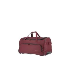 Travelite Basics Fresh Trolley Travel Bag 71 Dark Red 4 Travelite Basics Fresh Trolley Travel Bag 71 Dark Red -Travelite Reistassen image 779