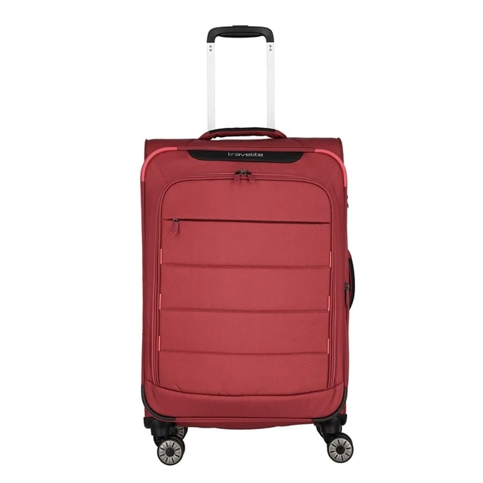 Travelite Skaii 4 Wheel Trolley M Expandable red Travelite Skaii 4 Wheel Trolley M Expandable Red -Travelite Reistassen image 797