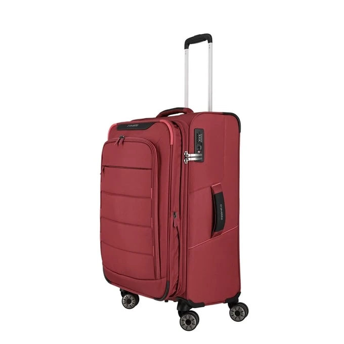 Travelite Skaii 4 Wheel Trolley M Expandable red Travelite Skaii 4 Wheel Trolley M Expandable Red -Travelite Reistassen image 803