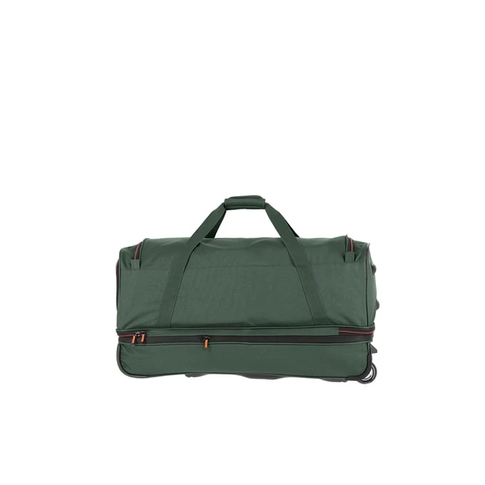 Travelite Basics Wheeled Duffle 70 Expandable dark green Travelite Basics Wheeled Duffle 70 Expandable Dark Green -Travelite Reistassen image 828