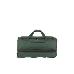 Travelite Basics Wheeled Duffle 70 Expandable Dark Green 2 Travelite Basics Wheeled Duffle 70 Expandable Dark Green -Travelite Reistassen image 829