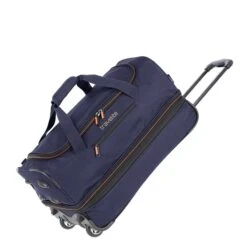 Travelite Basics Wheeled Duffle 55 Expandable Marine