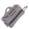 Travelite Basics Wheeled Duffle 55 Expandable Grey