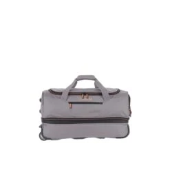 Travelite Basics Wheeled Duffle 55 Expandable Grey -Travelite Reistassen image 872
