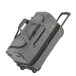 Travelite Basics Wheeled Duffle 55 Expandable Grey -Travelite Reistassen image 875