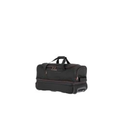 Travelite Basics Wheeled Duffle 55 Expandable Black -Travelite Reistassen image 886