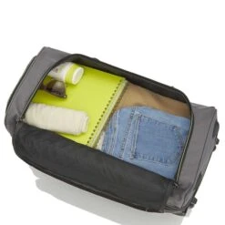 Travelite Basics Wheeled Duffle 55 Expandable Black -Travelite Reistassen image 893