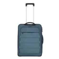 Travelite Skaii 2 Wheel Hybrid Trolley S Expandable Blue
