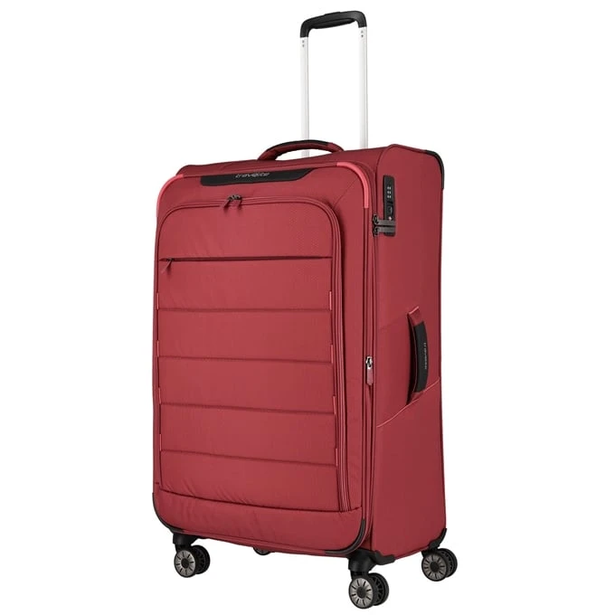 Travelite Skaii 4 Wheel Trolley L Expandable red Travelite Skaii 4 Wheel Trolley L Expandable Red -Travelite Reistassen image 912